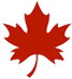Canadian maple leaf icon